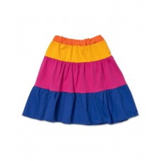 Long striped knit skirt for girl Full Bloom 