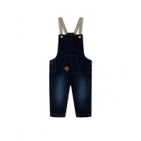 Blue Denim Overalls Boy Natural Grown  