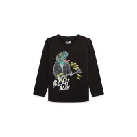 long sleeve t-shirt play it loud dino  