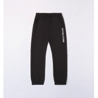 BOYS DRAWSTRING TRACKSUIT BLACK-GREY