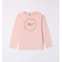 GIRL'S OVERSIZED T-SHIRT WITH LETTERING