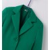 ELEGANT JACKET GREEN FUCHSIA