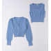 LIGHT BLUE TWIN SET