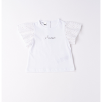 GIRL'S T-SHIRT WITH RHINESTONES