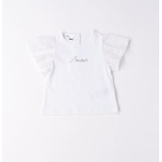 GIRL'S T-SHIRT WITH RHINESTONES