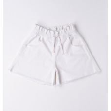 GIRL'S WHITE SHORTS