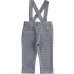 iDO JACQUARD KNITTED TROUSERS WITH SUSPENDERS