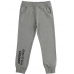 Boy's fleece trousers black-grey