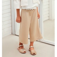 Soft golden fabric gaucho