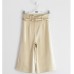 Soft golden fabric gaucho