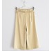 Soft golden fabric gaucho