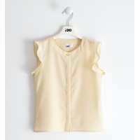 IDO ECRU SHORT SLEEVE SHIRT