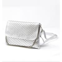 GIRLS BAG OF SILVER LAMINATED