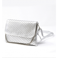 GIRLS BAG OF SILVER LAMINATED