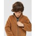 IKKS BOYS BLACK HOODED JACKET SHERPA REVERSIBLE 