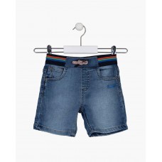 DENIM FLEECE SHORT