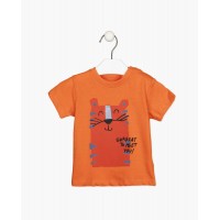 BE BRAVE ORANGE T-SHIRT