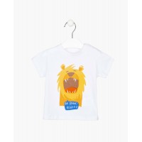 BE BRAVE WHITE T-SHIRT