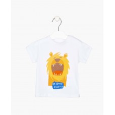 BE BRAVE WHITE T-SHIRT