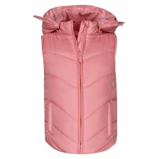 INFANT GIRLS VEST WITH HOOD