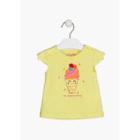 Rainbow accent t-shirt