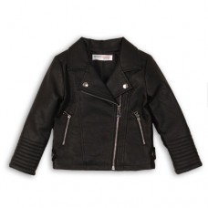 LEATHERETTE BIKER JACKET