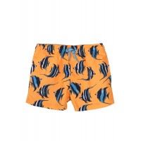 STRIPE FISH BOARDSHORT ORANGE