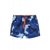 SWIM BOXER BLUE CAMO