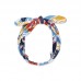 BLUE STARS JERSEY HAIRBAND FOR GIRLS RED SUBMARINE