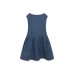 BLUE SUSPENDERS DENIM DRESS FOR GIRLS RED SUBMARINE