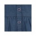 BLUE SUSPENDERS DENIM DRESS FOR GIRLS RED SUBMARINE