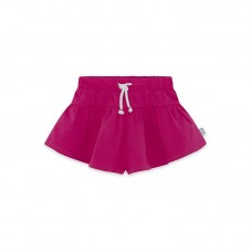 FUCHSIA CORDS JERSEY SHORTS FOR GIRLS