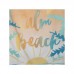 ORANGE MESSAGE TOWEL FOR GIRLS VENICE BEACH