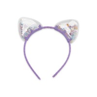 PINK EARS RIGID HAIRBAND FOR GIRLS IN THE JUNGLE