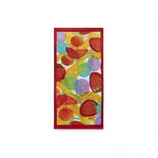 RED PRINTED TOWEL FOR GIRLS FRUITTY TIME