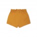 YELLOW BUTTONS TWILL SHORTS FOR GIRLS