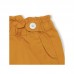 YELLOW BUTTONS TWILL SHORTS FOR GIRLS