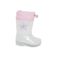 BLUE STAR LIGHT UP RAINBOOTS FOR GIRLS GLACIAR 