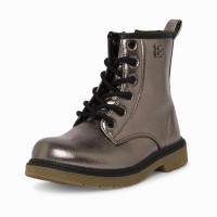 LACE UP BOOTS FOR GIRLS GREY GRAVITY