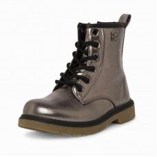 LACE UP BOOTS FOR GIRLS GREY GRAVITY