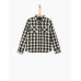 BOYS BLACK CHECKED SHIRT