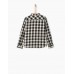 BOYS BLACK CHECKED SHIRT