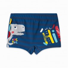 BOXER CRESTAS NIÑO AZUL DRAW A REX