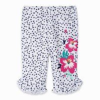 LEGGINGS PIRATA PUNTO ESTAMPADO NIÑA BLANCO LOVE WILD